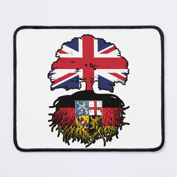 Item preview, Saarland Saarlander British UK Great Britain United Kingdom Tree Roots Flag designed and sold by FlagX.