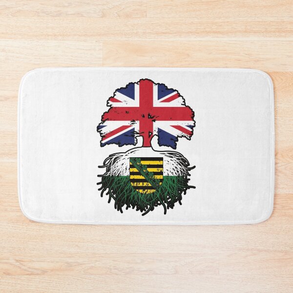 Item preview, Saxony Saxon British UK Great Britain United Kingdom Tree Roots Flag designed and sold by FlagX.