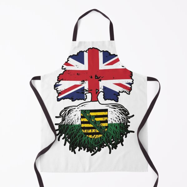 Item preview, Saxony Saxon British UK Great Britain United Kingdom Tree Roots Flag designed and sold by FlagX.
