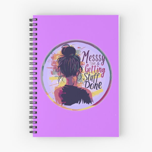 Item preview, Messy Bun & Getting Stuff Done designed and sold by vfxbear.