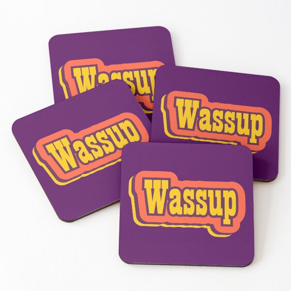 Item preview, Wassup Retro Typography, Vintage Slang Word designed and sold by ArtNoveltee.