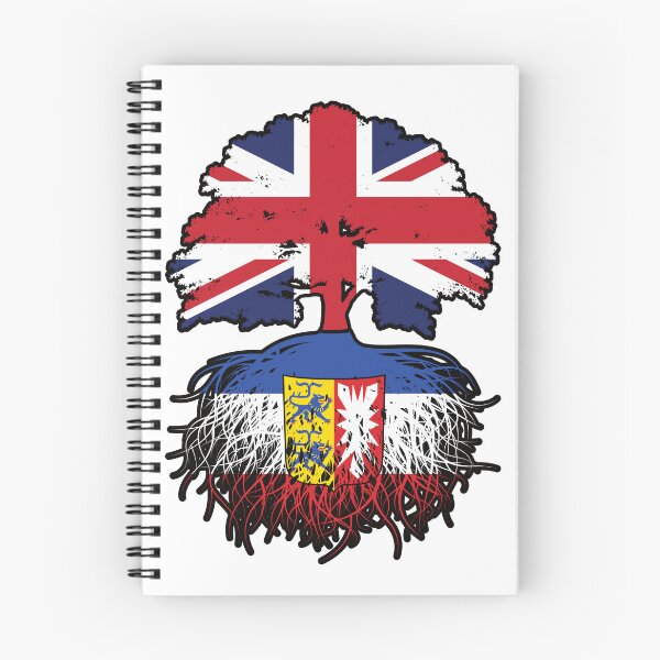 Aperçu de l'œuvre Schleswig-Holstein Schleswig-Holsteiner Royaume-Uni britannique Grande-Bretagne Royaume-Uni Racines d'arbres Drapeau créée et vendue par FlagX.