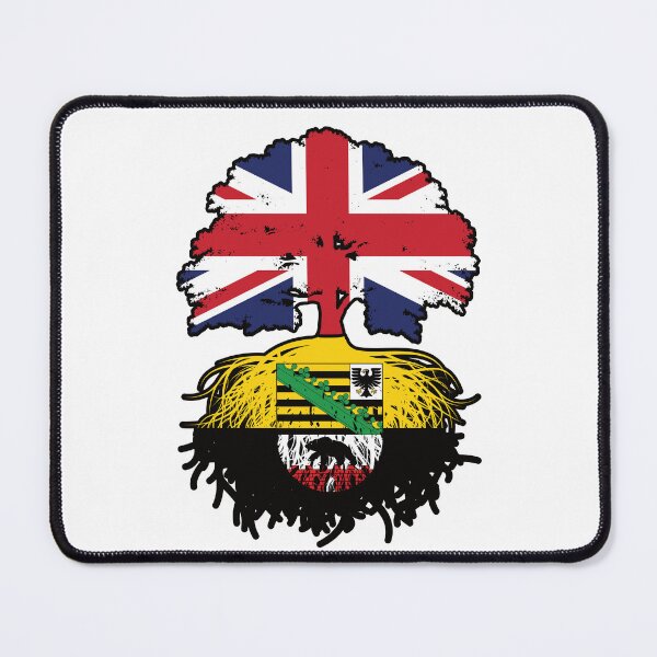 Item preview, Saxony-Anhalt Saxon British UK Great Britain United Kingdom Tree Roots Flag designed and sold by FlagX.