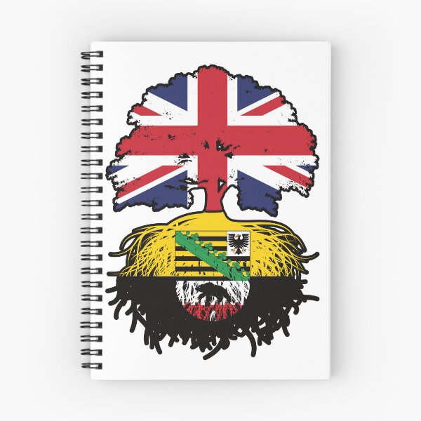Item preview, Saxony-Anhalt Saxon British UK Great Britain United Kingdom Tree Roots Flag designed and sold by FlagX.