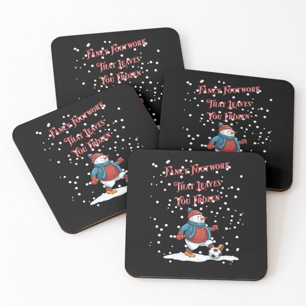 Item preview, Fancy Footwork That Leaves You Frozen - Soccer Playing Snowman designed and sold by signshirtz.