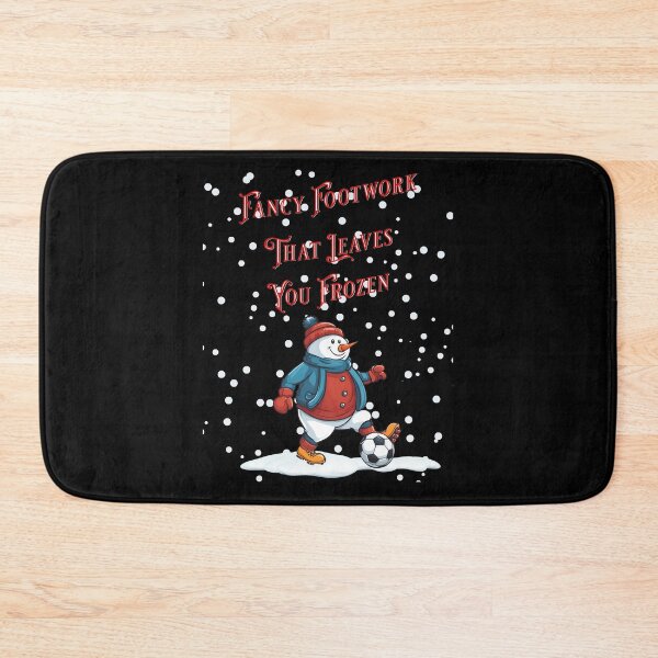 Item preview, Fancy Footwork That Leaves You Frozen - Soccer Playing Snowman designed and sold by signshirtz.