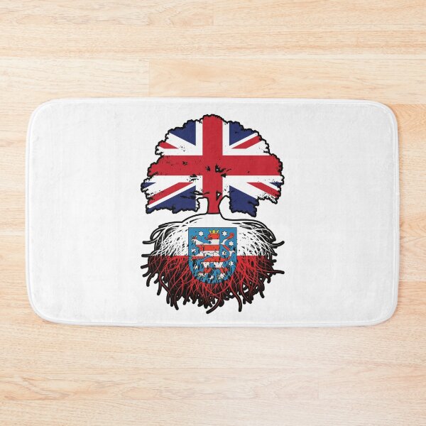 Item preview, Thuringia Thuringian British UK Great Britain United Kingdom Tree Roots Flag designed and sold by FlagX.