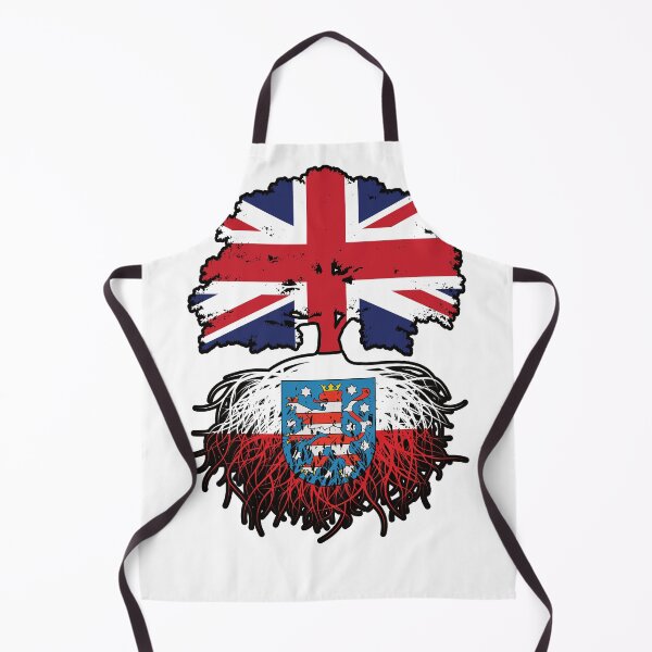 Item preview, Thuringia Thuringian British UK Great Britain United Kingdom Tree Roots Flag designed and sold by FlagX.
