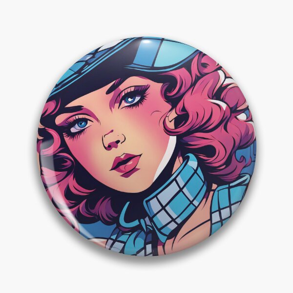 Item preview, Retro Lady 007 - 1880's Wild West Lady - 80's Comic designed and sold by QuarterMoon.