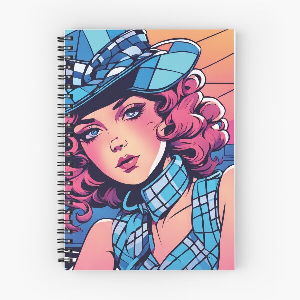 Item preview, Retro Lady 007 - 1880's Wild West Lady - 80's Comic designed and sold by QuarterMoon.