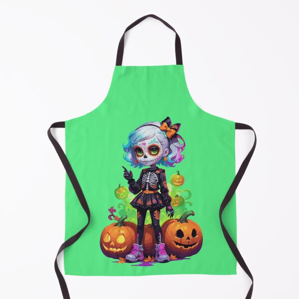 Item preview, Cute Sugar Skull Girl Halloween 04 designed and sold by A78-Designs.