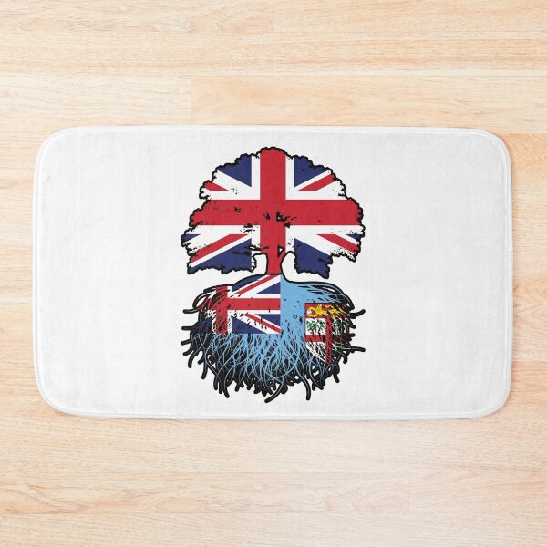 Item preview, Fiji Fijian British UK Tree Roots Flag designed and sold by FlagX.