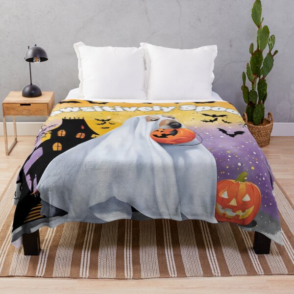Item preview, Pawsitively Spooky Halloween Dog Ghost Design designed and sold by gleefulme.