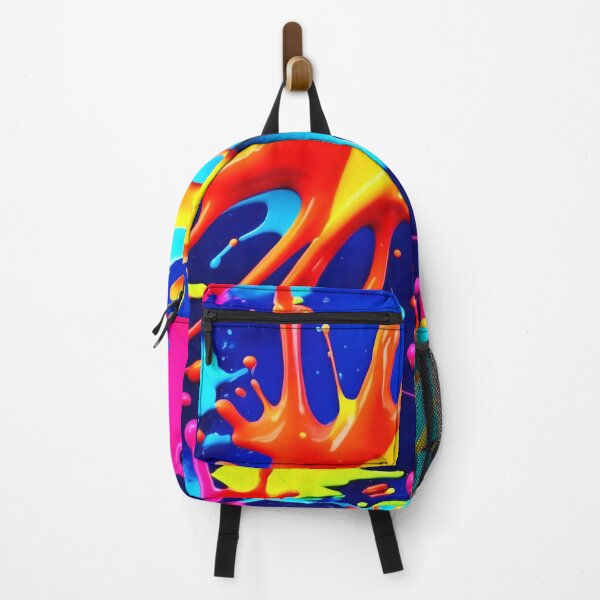 Item preview, Explosive Neon Colors in Abstract Art designed and sold by Health And Fitness Posts e-Store.