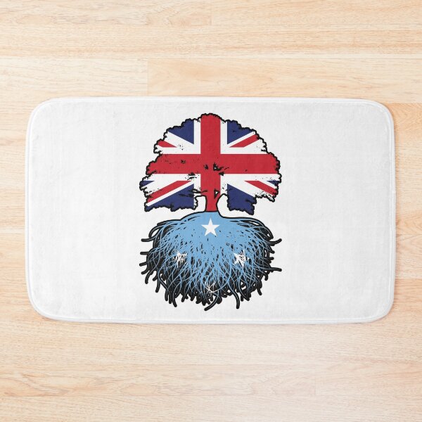 Item preview, Micronesia Micronesian British UK Tree Roots Flag designed and sold by FlagX.