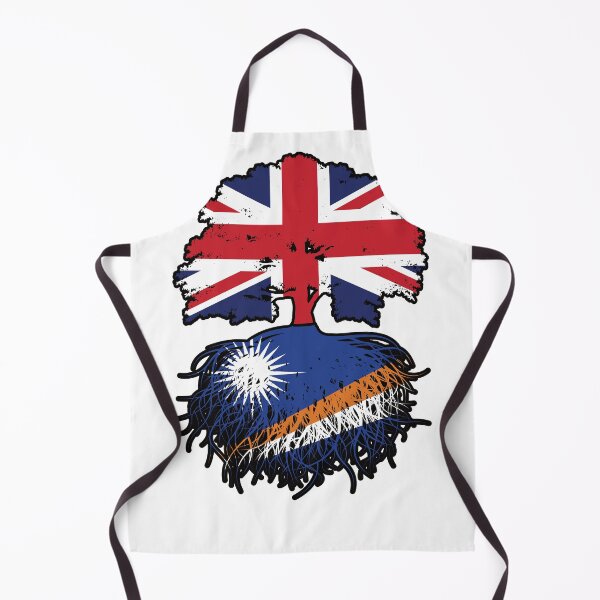 Item preview, Marshall Islands Marshallese British UK Tree Roots Flag designed and sold by FlagX.