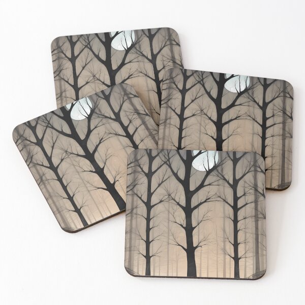 Item preview, Eerie Moonlit Forest designed and sold by CrypticCurrents.