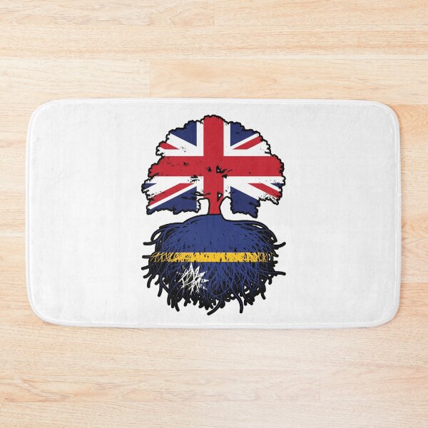 Item preview, Nauru Nauruan British UK Tree Roots Flag designed and sold by FlagX.