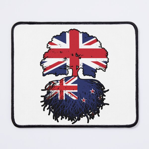 Item preview, New Zealand New Zealander British UK Tree Roots Flag designed and sold by FlagX.