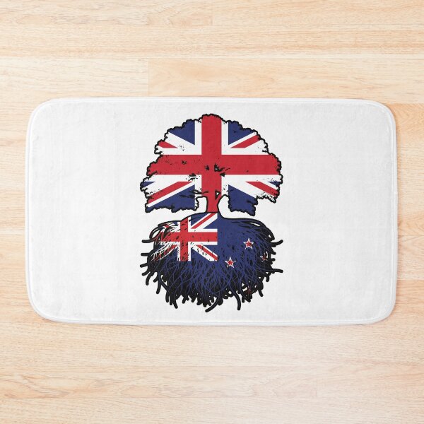 Item preview, New Zealand New Zealander British UK Tree Roots Flag designed and sold by FlagX.