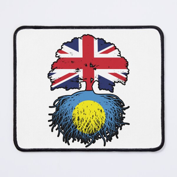 Item preview, Palau Palauan British UK Tree Roots Flag designed and sold by FlagX.