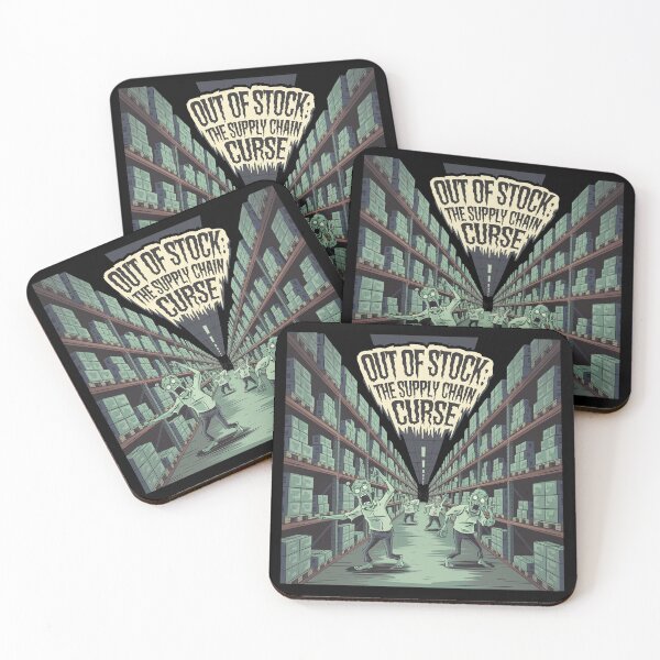 Item preview, Out of stock, the supply chain curse, logistics and supply chain halloween designed and sold by NoetherSym.