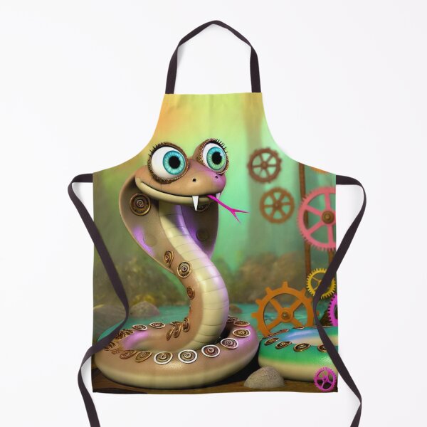 Item preview, Steampunk Eastern Tiger Snake designed and sold by Sillytoe.