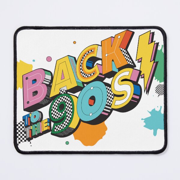 Item preview, Back to the 90s theme colorful 90s era designed and sold by JayDesignLabs.