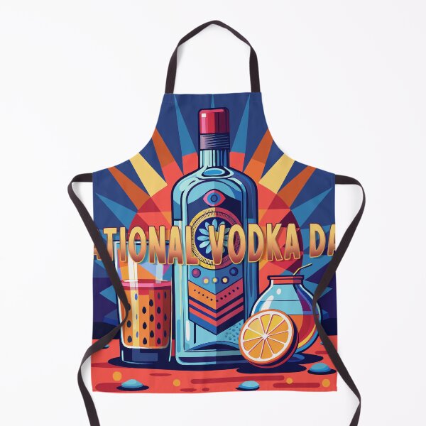 Item preview, Sticker T-Shirt Design Trending: NATIONAL VODKA DAY designed and sold by ForeverPrintsOK.