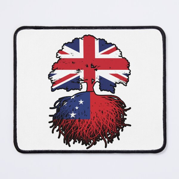 Item preview, Samoa Samoan British UK Tree Roots Flag designed and sold by FlagX.