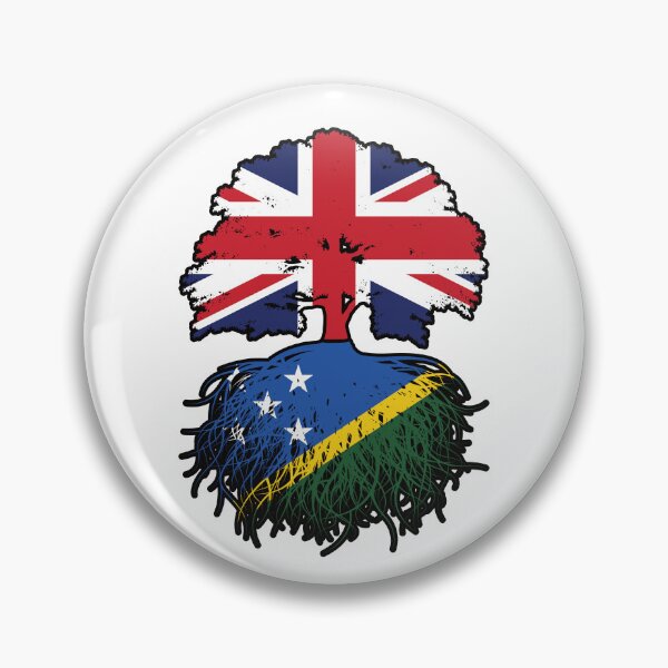 Item preview, Solomon Islands Solomon Islander British UK Tree Roots Flag designed and sold by FlagX.