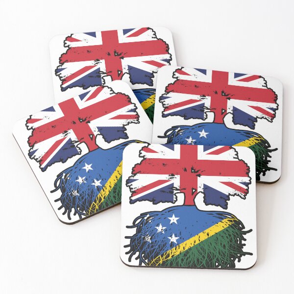 Item preview, Solomon Islands Solomon Islander British UK Tree Roots Flag designed and sold by FlagX.