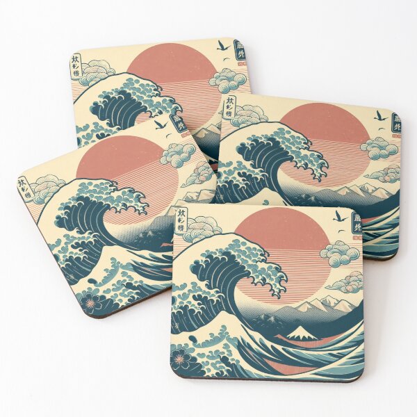 Item preview, retro wave Japan designed and sold by TheMysticCats.