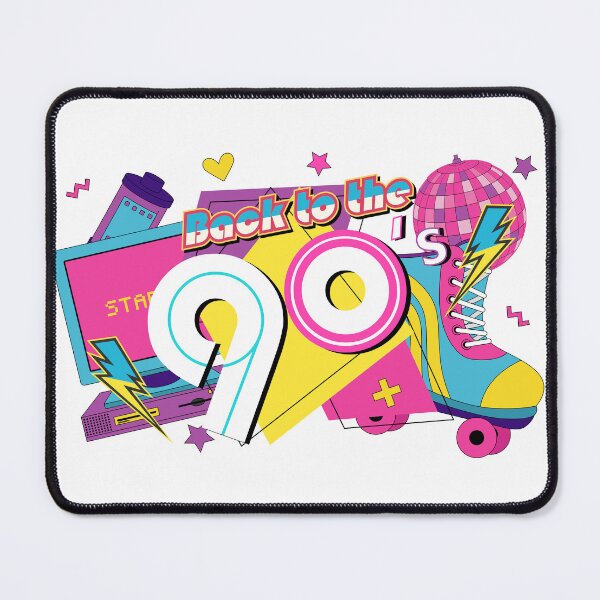 Item preview, Back to the 90s theme colorful 90s era designed and sold by JayDesignLabs.