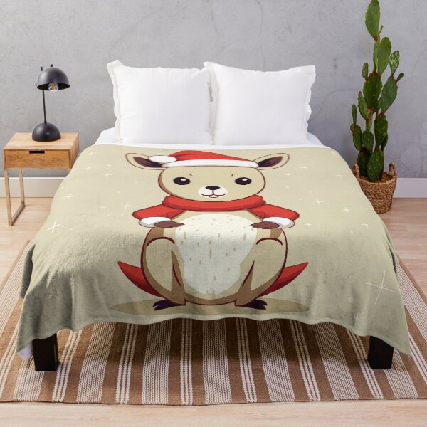 Item preview, Cute Christmas Kangaroo designed and sold by Rtymer.