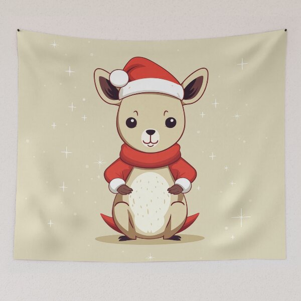 Item preview, Cute Christmas Kangaroo designed and sold by Rtymer.