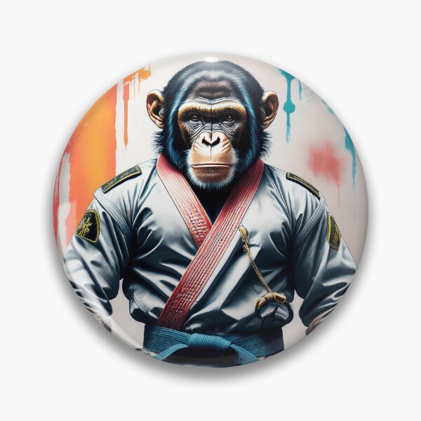 Item preview, Martial Arts Chimpanzee Karate King designed and sold by Boxing Kangaroo Retail Company.