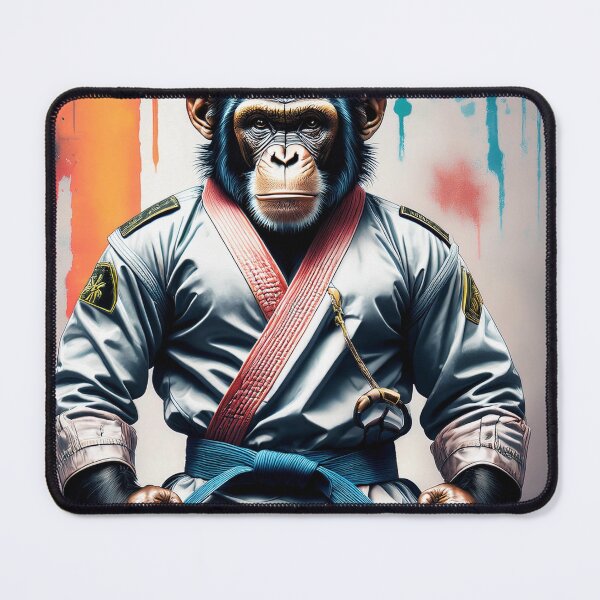 Item preview, Martial Arts Chimpanzee Karate King designed and sold by Boxing Kangaroo Retail Company.