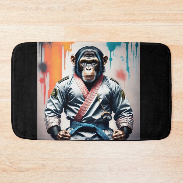 Item preview, Martial Arts Chimpanzee Karate King designed and sold by Boxing Kangaroo Retail Company.