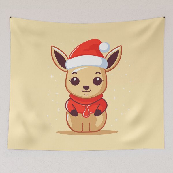 Item preview, Cute Christmas Kangaroo designed and sold by Rtymer.
