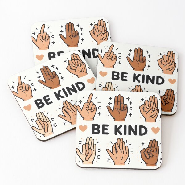 Item preview, Be Kind in ASL designed and sold by Pixel-Lift.