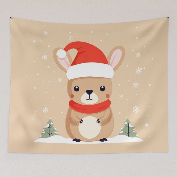 Item preview, Cute Christmas Kangaroo designed and sold by Rtymer.