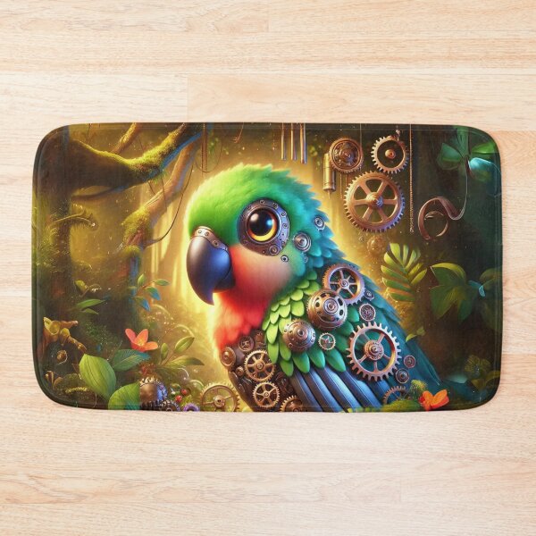 Item preview, Steampunk Eclectus Parrot designed and sold by Sillytoe.