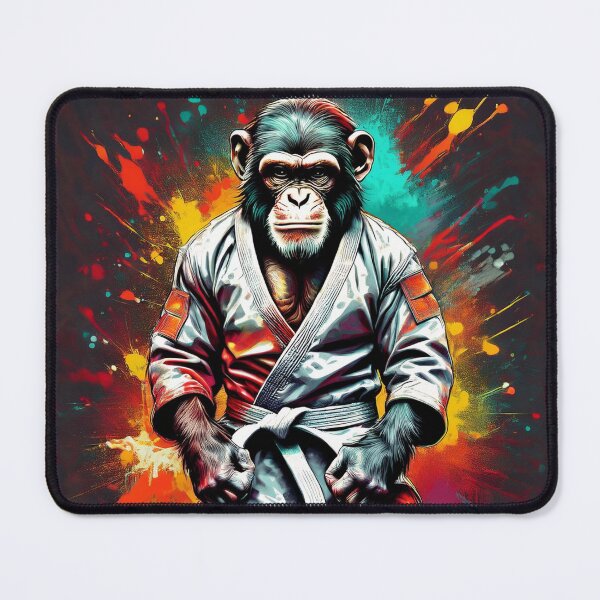 Item preview, Martial Arts Chimpanzee Karate King designed and sold by Boxing Kangaroo Retail Company.