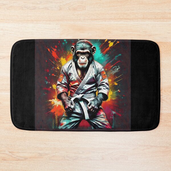 Item preview, Martial Arts Chimpanzee Karate King designed and sold by Boxing Kangaroo Retail Company.