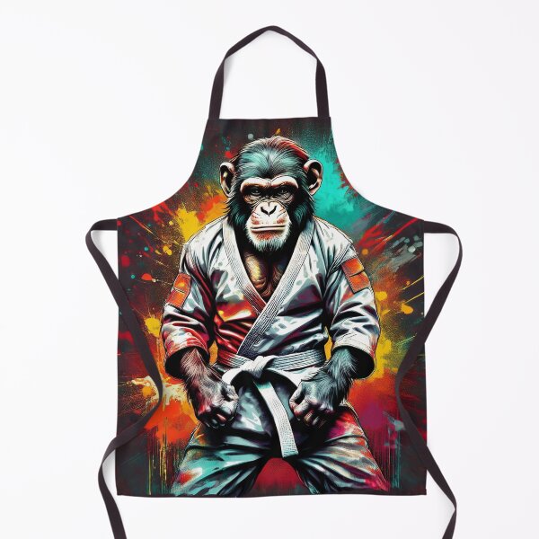 Item preview, Martial Arts Chimpanzee Karate King designed and sold by Boxing Kangaroo Retail Company.