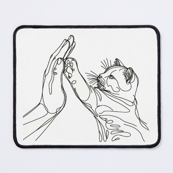 Item preview, Cute cat hi five a person designed and sold by Wingies.
