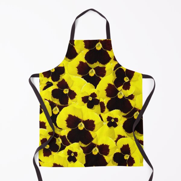 Item preview, "Sun-Kissed Splendor: Golden Yellow Pansies" designed and sold by A-Work-Of-Art.