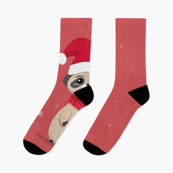 Item preview, Cute Christmas Meerkat designed and sold by Rtymer.