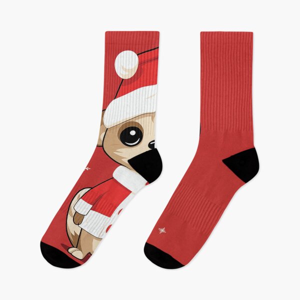 Item preview, Cute Christmas Meerkat designed and sold by Rtymer.